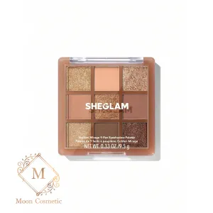 پالت سایه چشم ۹ رنگ شیگلم مدل Golden Mirage